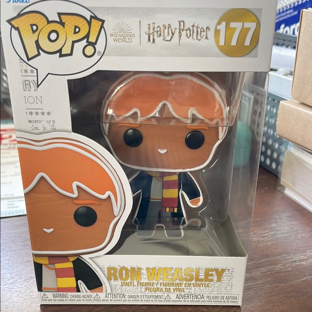 Funko Pop gingerbread Ron Weasley Vinyl Figure #177